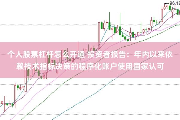 个人股票杠杆怎么开通 投资者报告：年内以来依赖技术指标决策的程序化账户使用国家认可